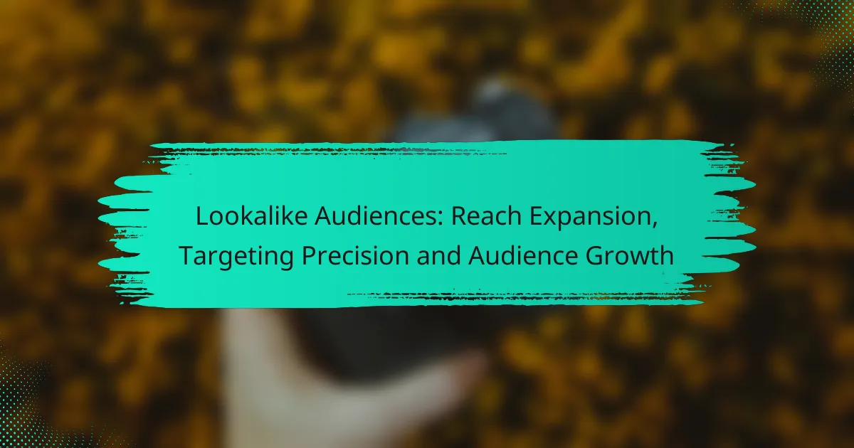 Lookalike Audiences: Reach Expansion, Targeting Precision and Audience Growth