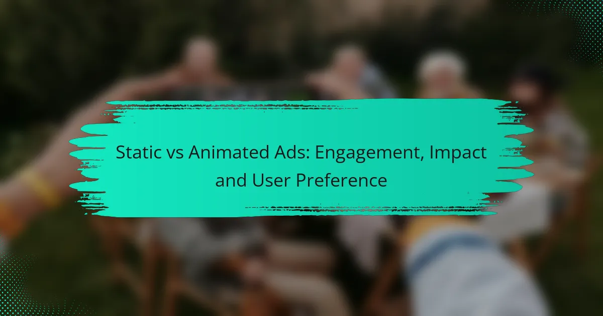 Static vs Animated Ads: Engagement, Impact and User Preference